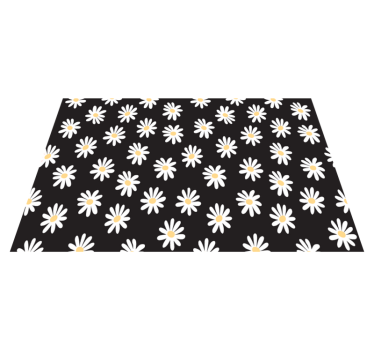 Individuais de mesa infantis estampa floral de margaridas - TenStickers