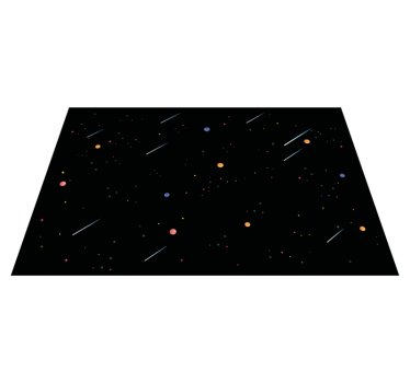 Individuais de mesa infantis tema espacial - TenStickers