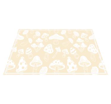 Individuais de mesa infantis alimento de caranguejo fofo - TenStickers