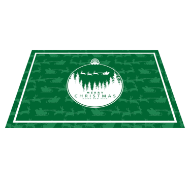 Individuais de mesa em vinil de Natal Bola com detalhes - TenStickers