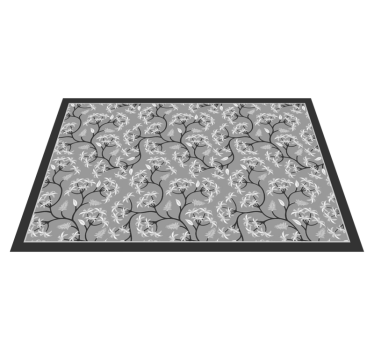 Individuais de mesa de natal com padrão de ramos florais - TenStickers