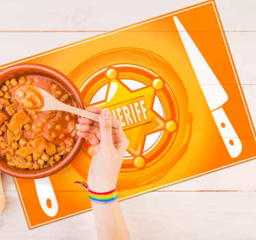 Estrela do cowboy com nome personalizado para crianças individuai - TenStickers