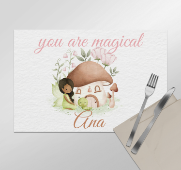 Individuais de mesa com nome você é mágico - TenStickers