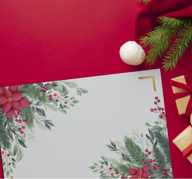 Individuais de mesa em vinil de Natal Enfeites de natal - TenStickers