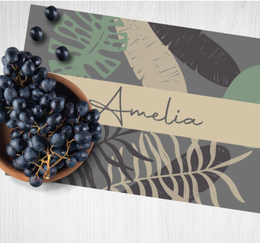 Individuais de mesa em vinil modernos Selva estilo "boho" - TenStickers