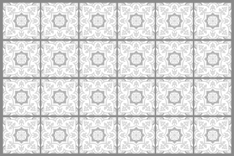 Individuais de mesa originais tons de cinza - TenStickers