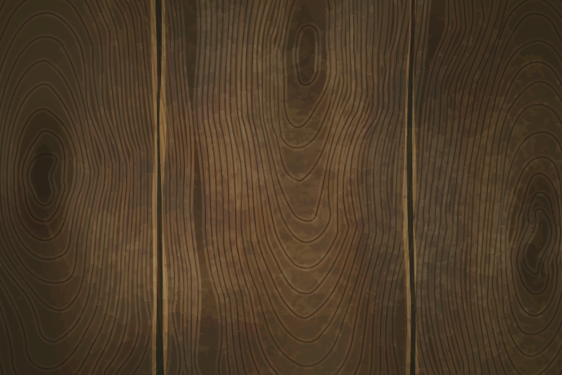 Individuais de mesa de texturas padrão madeira natural - TenStickers