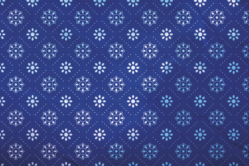 Individuais de mesa de texturas superfície azul marinho - TenStickers