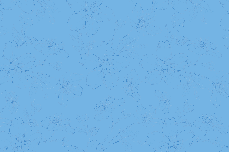 Individuais de mesa de texturas com superfície botânica - TenStickers