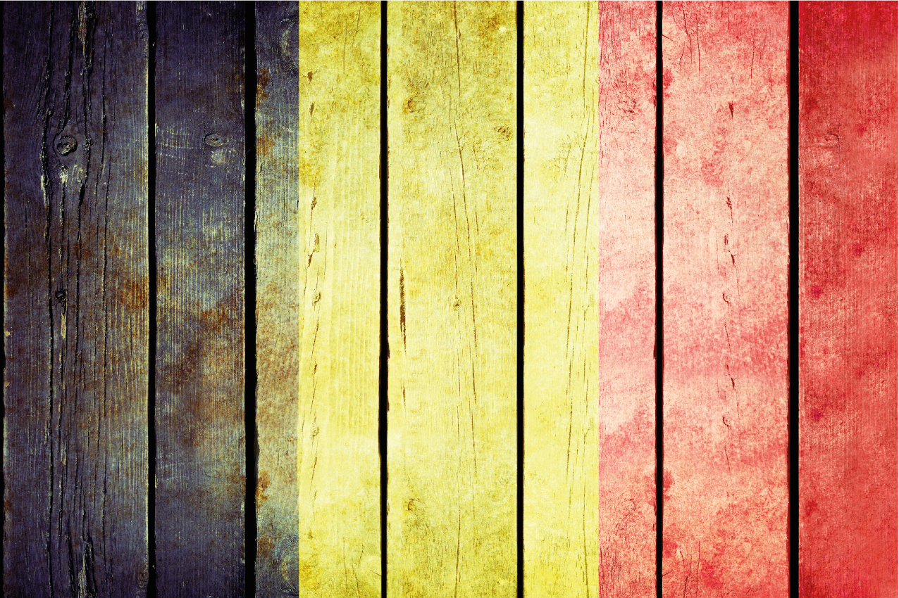 Individuais de mesa de texturas prancha de madeira colorida - TenStickers