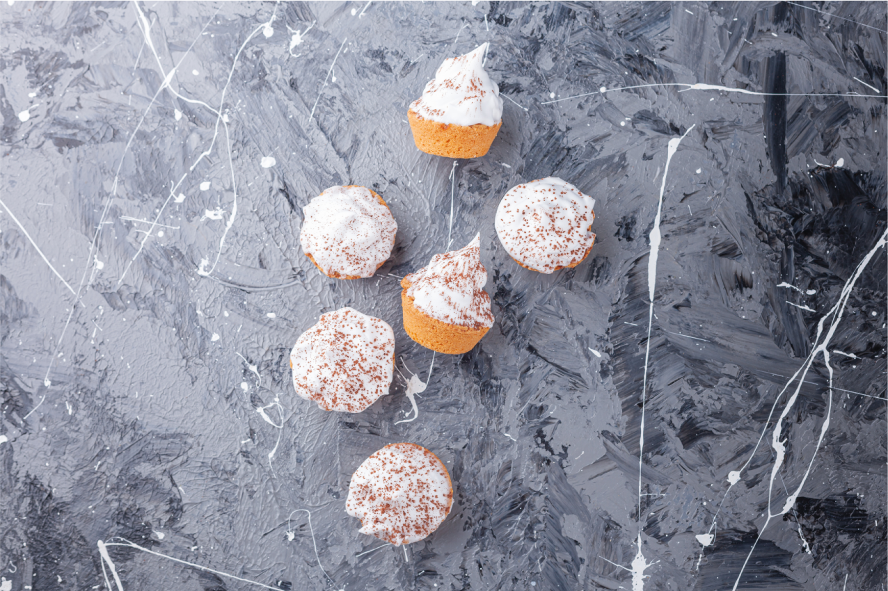 Individuais de mesa originais mini cupcakes deliciosos - TenStickers