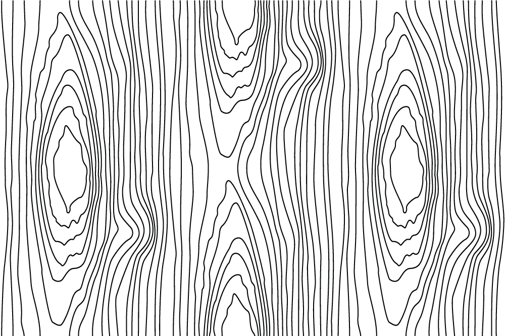 Individuais de mesa de texturas padrão madeira - TenStickers