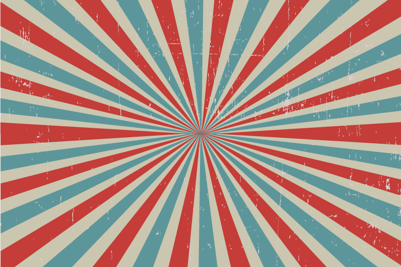 Individuais de mesa originais padrão espiral ousado - TenStickers