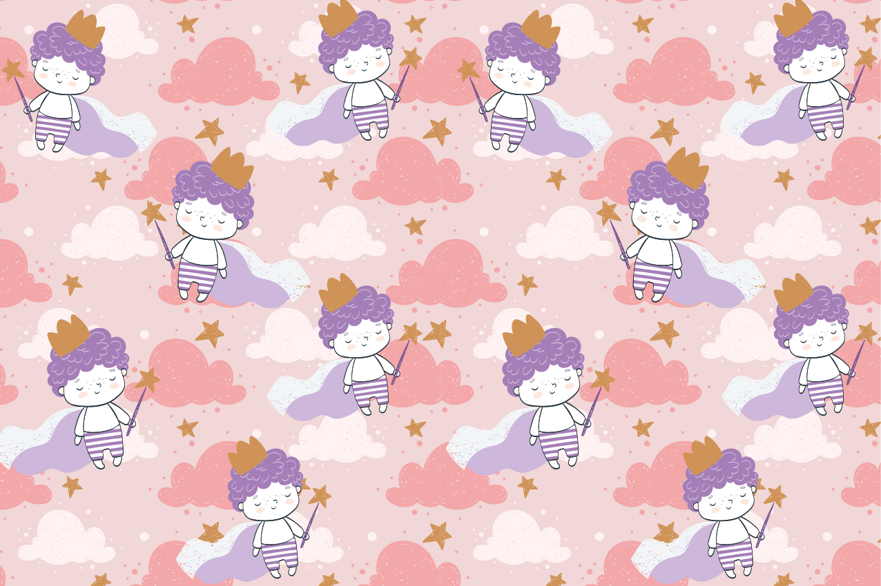 Individuais de mesa infantis com figuras animadas adoráveis - TenStickers