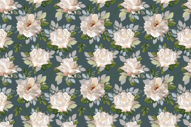 Individuais de mesa elegantes Estilo provençal colorido - TenStickers