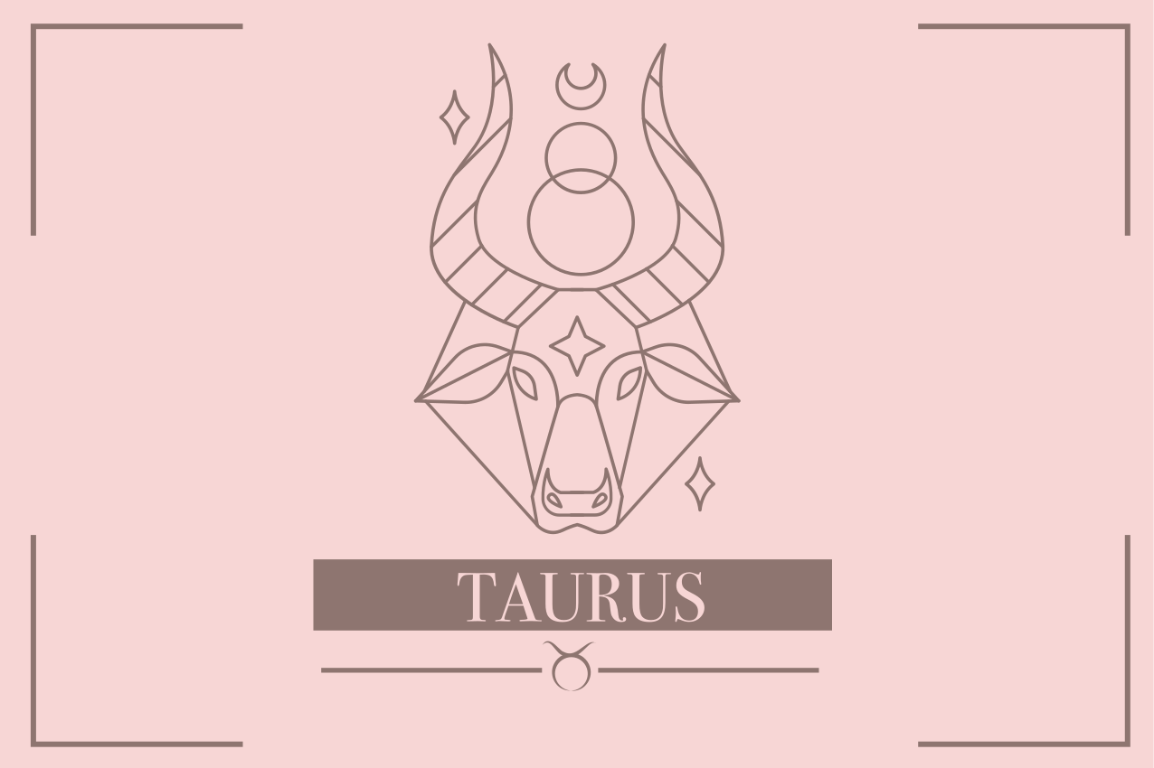 Individual de mesa em vinil signo de touro - TenStickers