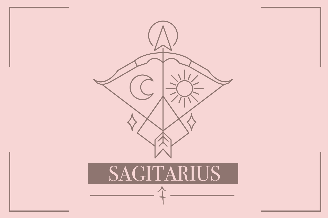 Individuais de mesa em vinil Signo sagitário - TenStickers