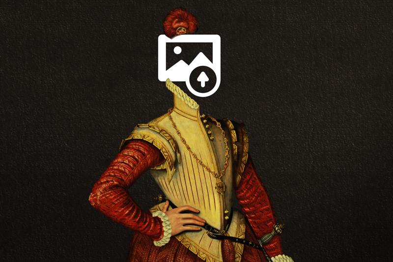 Individuais de mesa elegantes Cão aristocrata - TenStickers