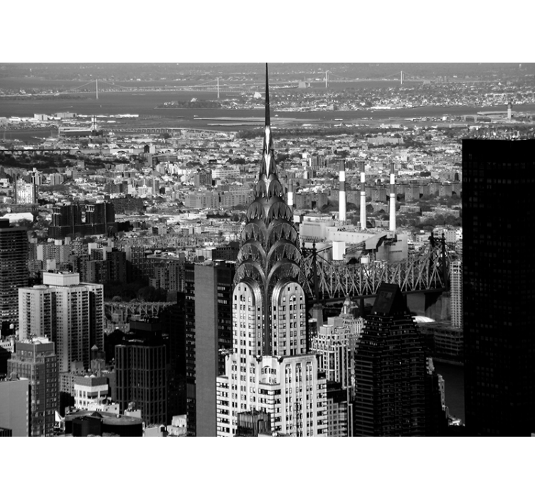 Murais de Parede Vista no Empire State Building - TenStickers