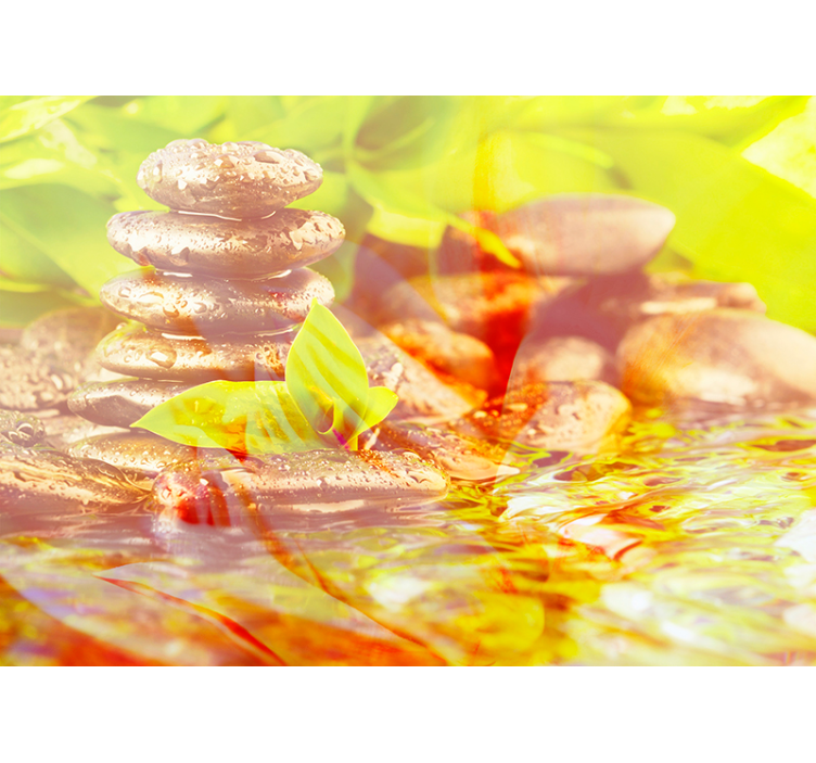 Fotomurais para casa de banho Orquídea branca - TenStickers