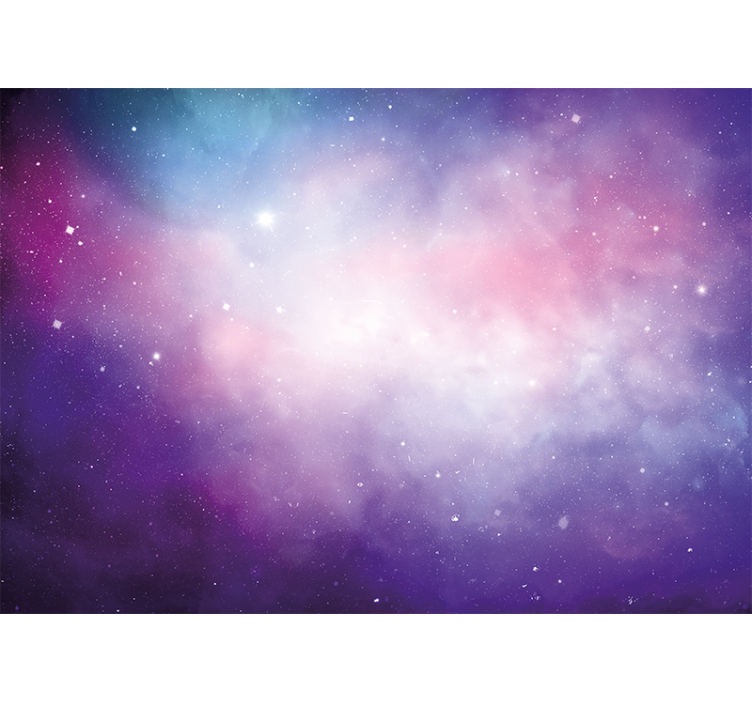 Mural de parede espaço padrões de nebulosas cósmicas - TenStickers