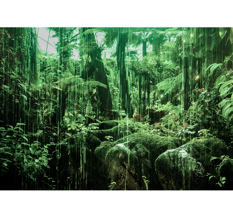 Fotomural selva dossel tropical luxuriante - TenStickers
