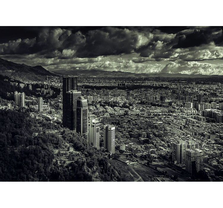 Fotomurais cidades e países paisagem urbana de mountain view - TenStickers