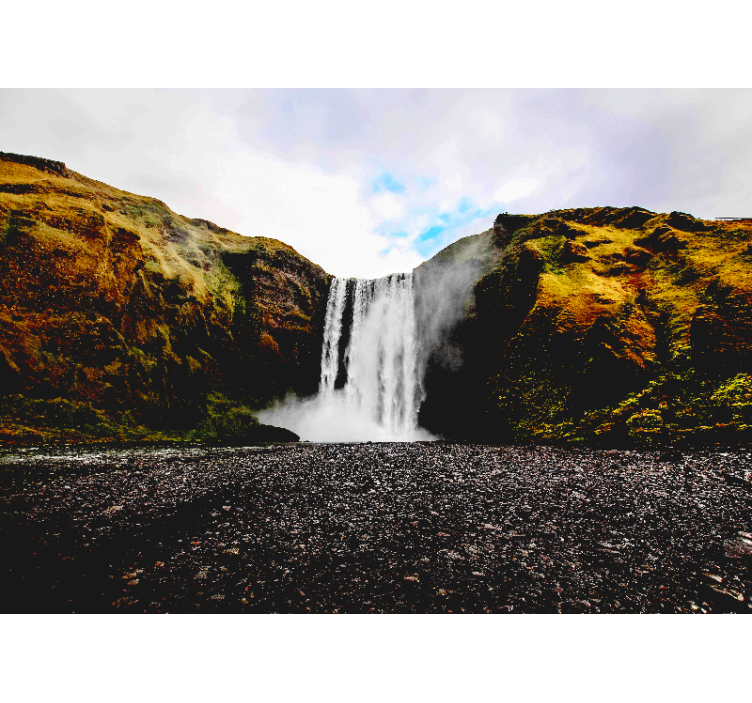 Mural de parede cascatas cena majestosa de cachoeira - TenStickers
