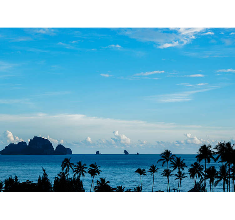 Fotomurais de paisagens vista para o oceano - TenStickers