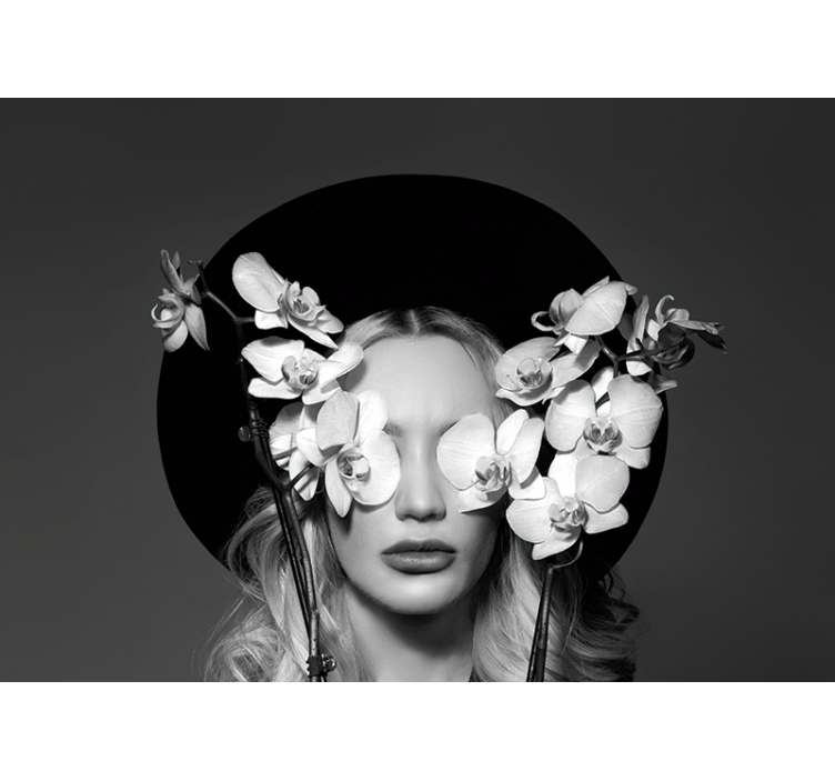 Fotomurais flores elegância de orquídea - TenStickers