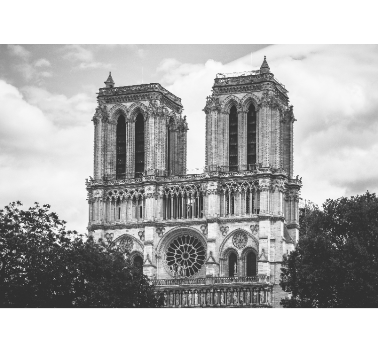 Fotomurais cidades e países A catedral notre-dame de paris - TenStickers