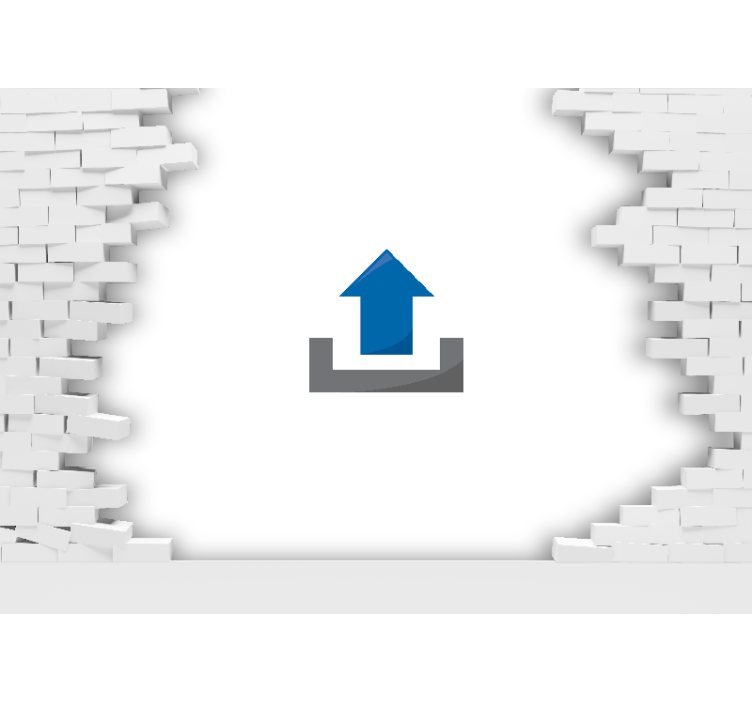 Mural de parede animais urso polar submerso - TenStickers