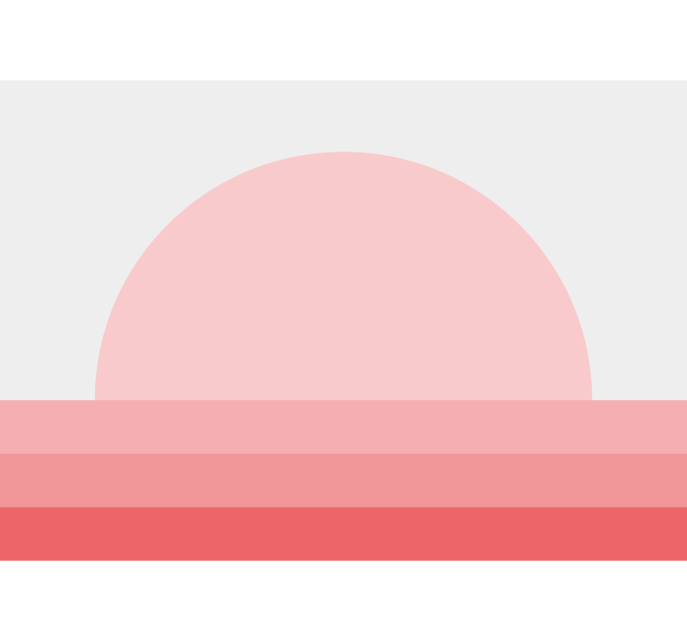 Fotomurais flores arranjo de flores ao pôr do sol - TenStickers