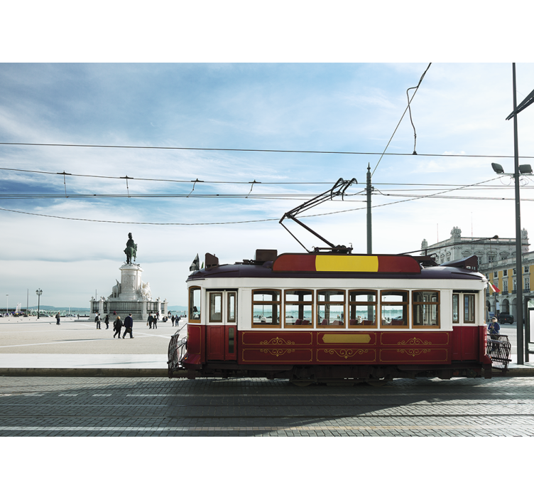 Fotomural para sala eléctrico em Lisboa - TenStickers