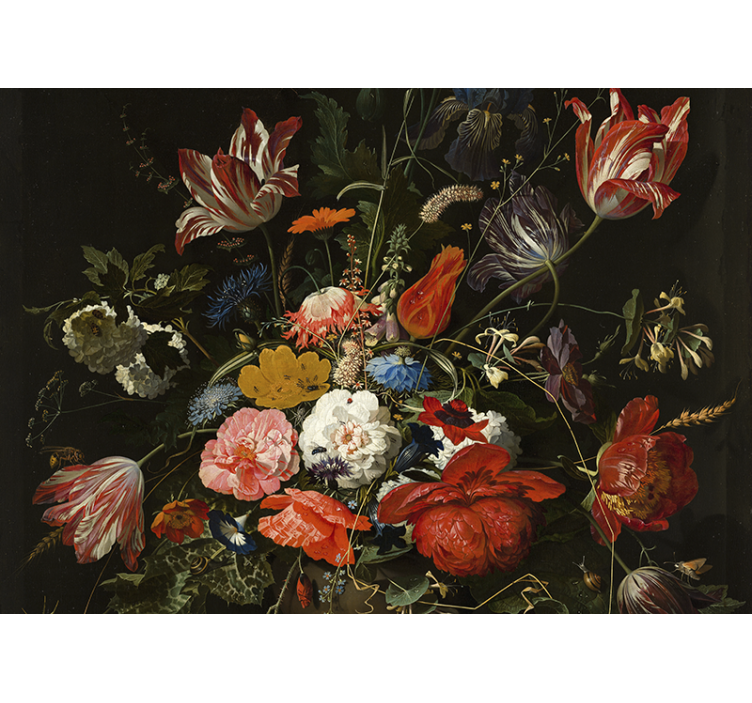 Fotomurais flores buquê floral vibrante - TenStickers