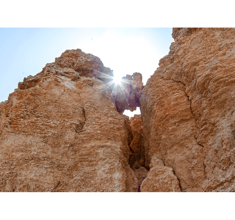 Mural de parede montanha vista de paisagem rochosa - TenStickers