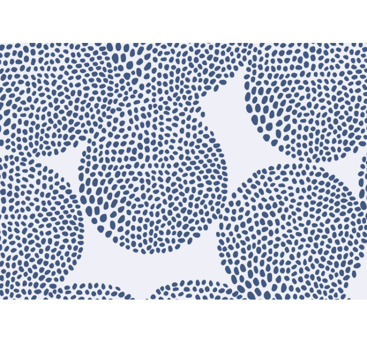 Fotomurais texturas e padrões de formas orgânicas - TenStickers