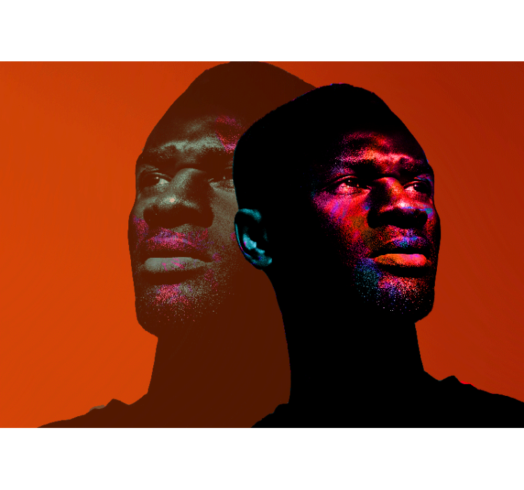 Pessoas pintaram murais de parede com pó fluorescente - TenStickers