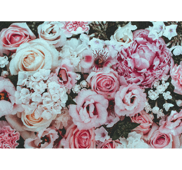 Fotomurais flores encanto de arranjos florais - TenStickers