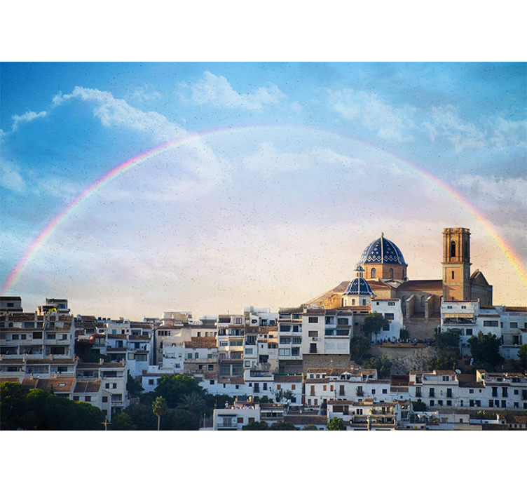 Fotomurais cidades e países arquitetura de cidades costeiras - TenStickers