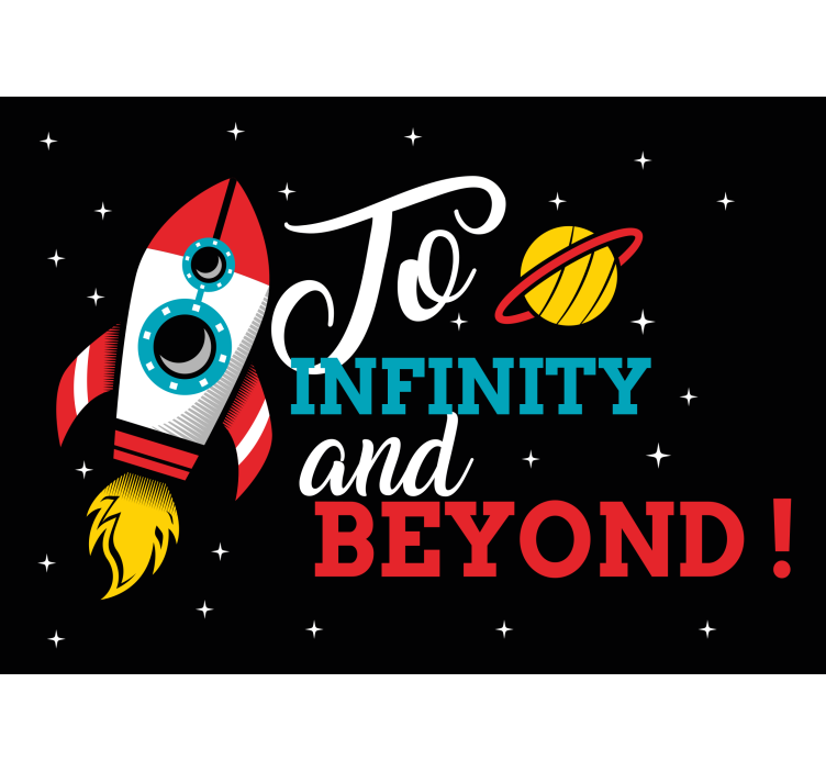 Mural de parede fantasía aventura espacial de foguete - TenStickers