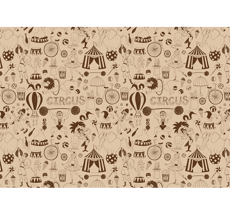 Mural de parede pessoa arte de performance circense - TenStickers