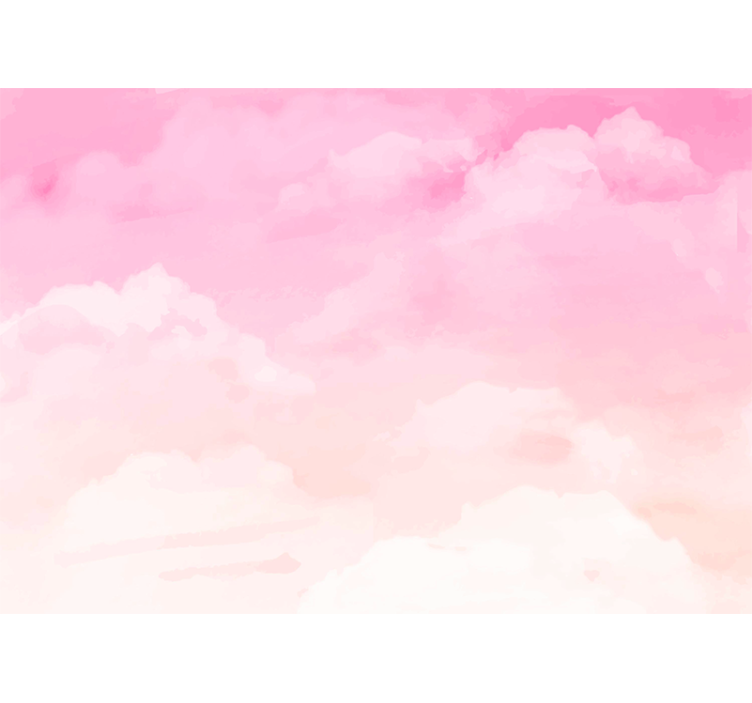 Fotomurais texturas e padrões padrões de nuvem suave - TenStickers