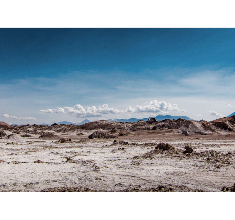 Mural de parede montanha pico de terreno deslizante - TenStickers