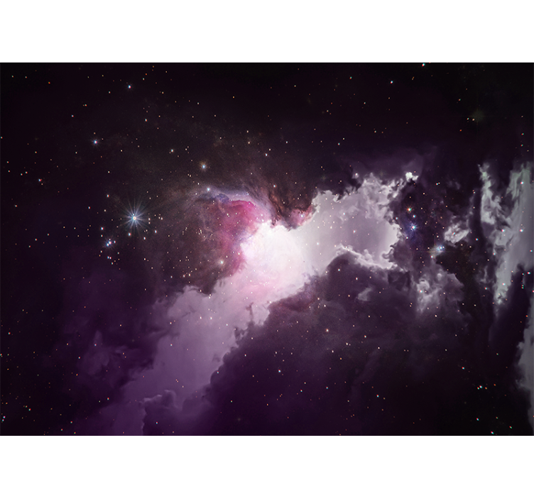 Mural de parede espaço vórtice da nebulosa cósmica - TenStickers
