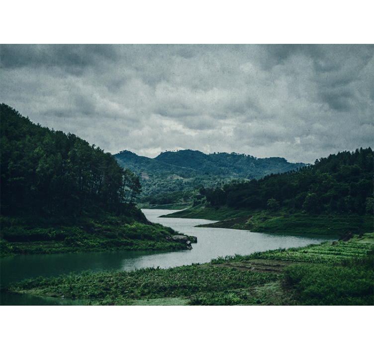 Fotomurais de paisagens paisagem de Água serena - TenStickers