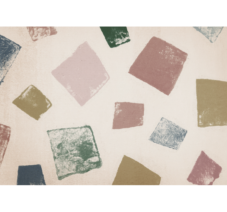 Fotomurais texturas e padrões blocos de cores geométricos - TenStickers