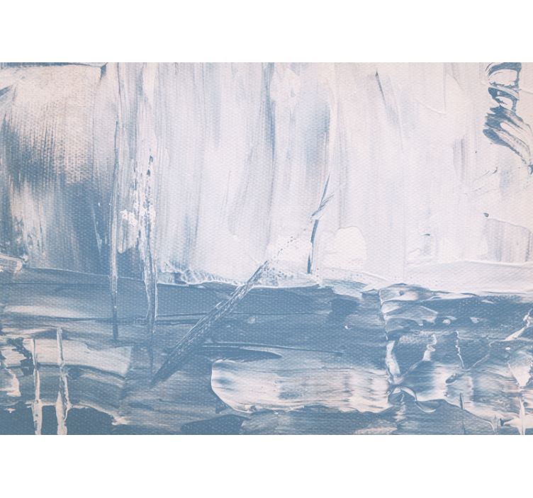 Mural de parede abstrato com padrões em tela texturizada - TenStickers