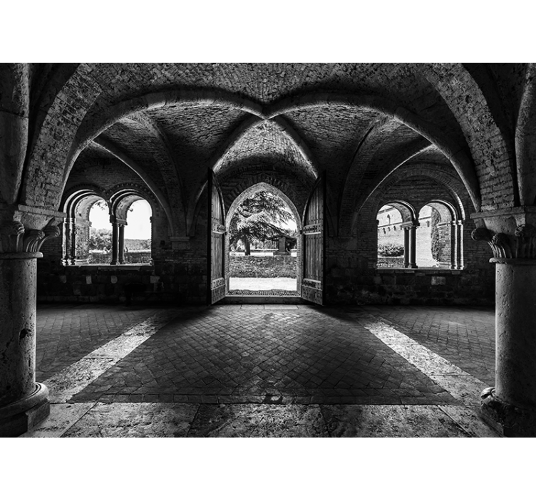 Fotomurais cidades e países vista do arco histórico - TenStickers