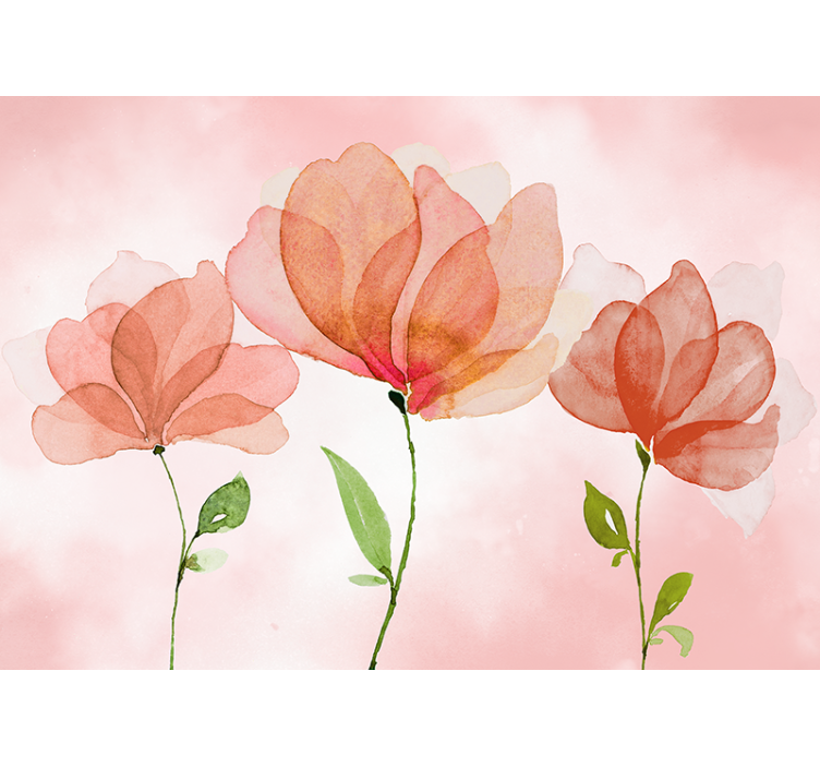 Fotomurais flores florescer elegante - TenStickers